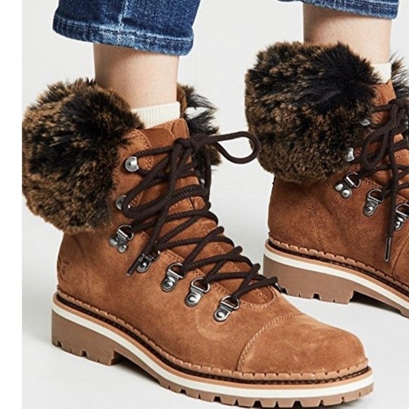 Sam Edelman Bowen Cold Weather Boots Faux Fur women’s sz 6.5 - Picture 9 of 12